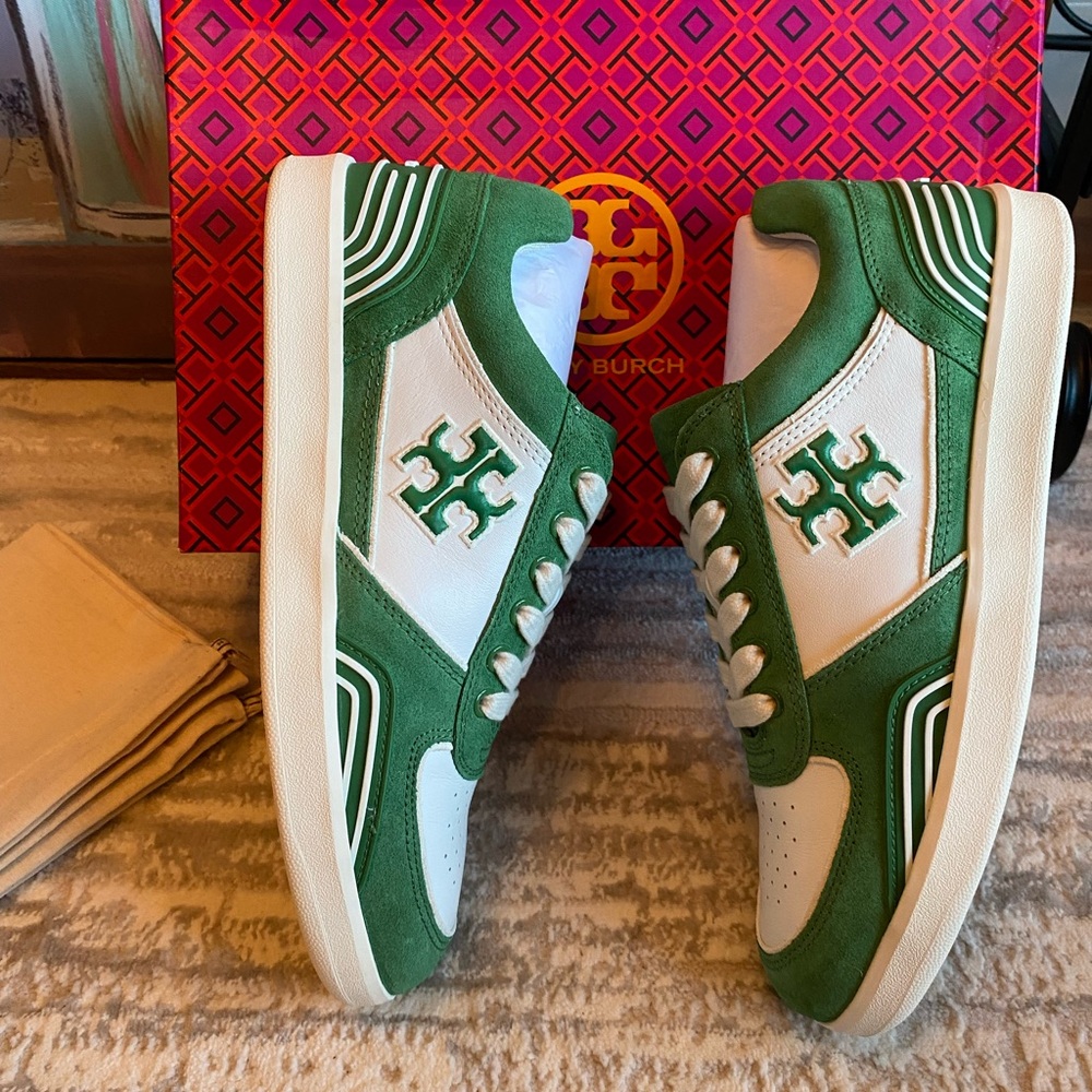 ✨NEW✨Tory Burch Women's Clover Court Sneakers